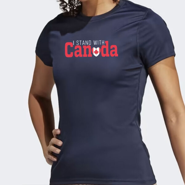 I Stand With Canada T-Shirt, True North Strong Shirt, Gift for Canadians Shirt
