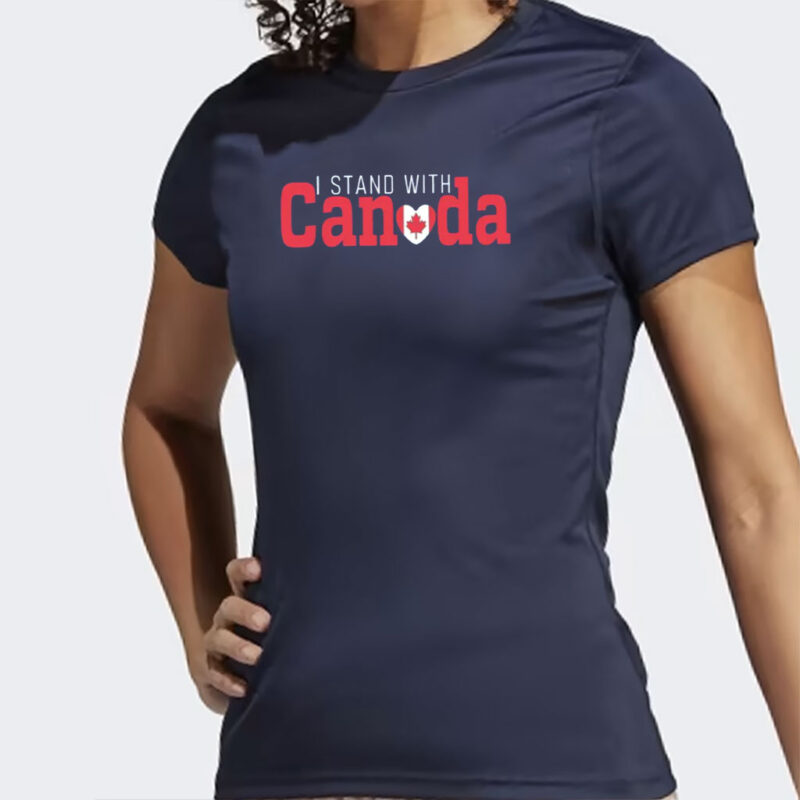 I Stand With Canada T-Shirt, True North Strong Shirt, Gift for Canadians Shirt