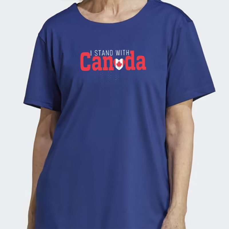 I Stand With Canada T-Shirt, True North Strong Shirt, Gift for Canadians Shirt