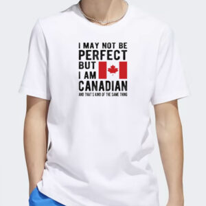 Proud Canadian Flag Canada Heritage Canadian Roots Shirt