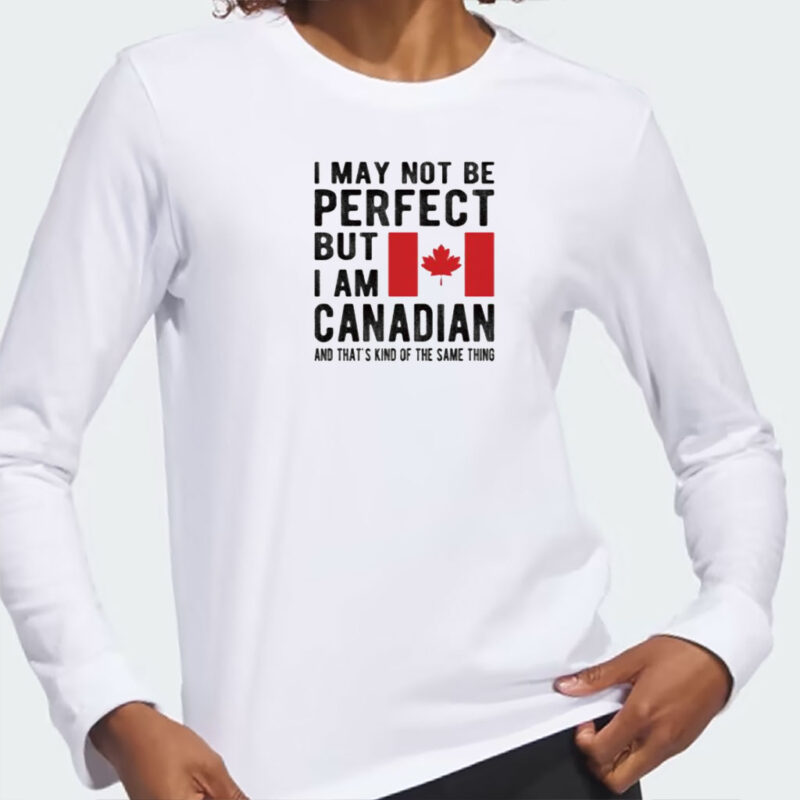 Proud Canadian Flag Canada Heritage Canadian Roots Shirt