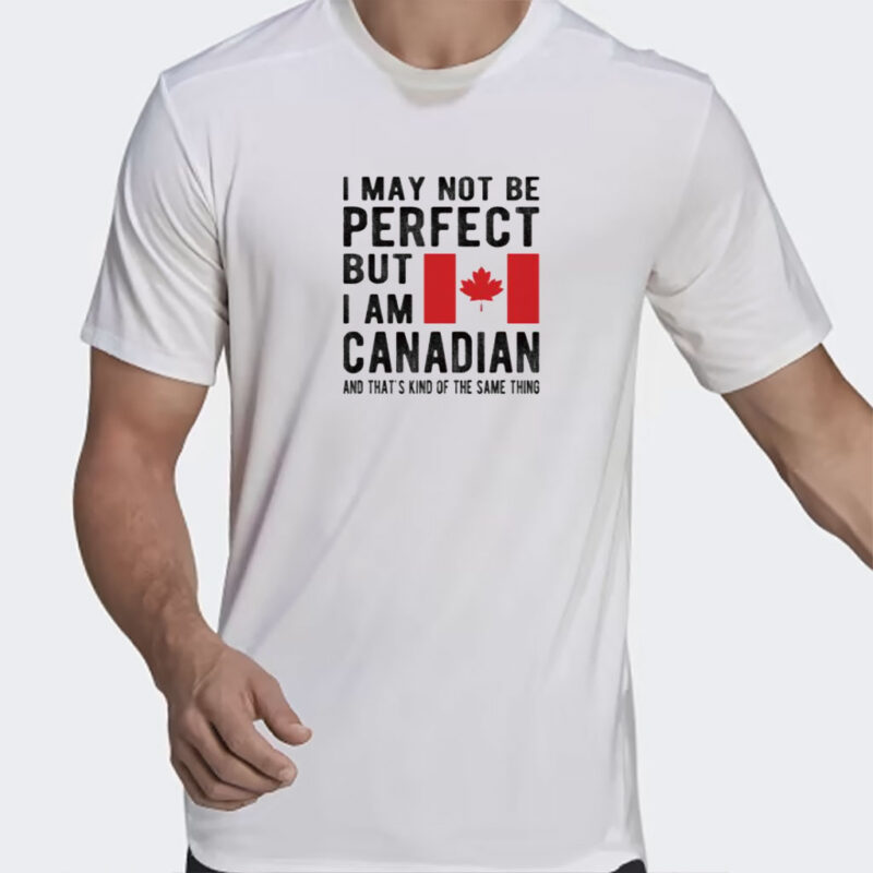 Proud Canadian Flag Canada Heritage Canadian Roots Shirt