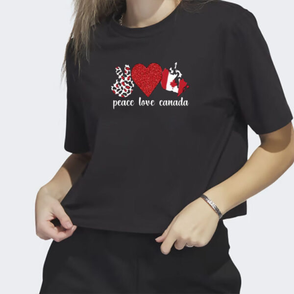 Proud Canadian Roots Canada Flag Canadian Heritage Shirt