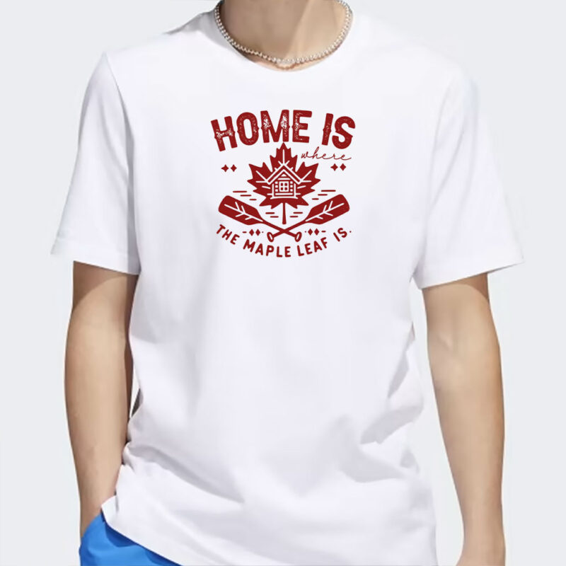 Proud Canadian shirt, oh Canada maple leaf Sublimation vintage distressed slogan Shirt