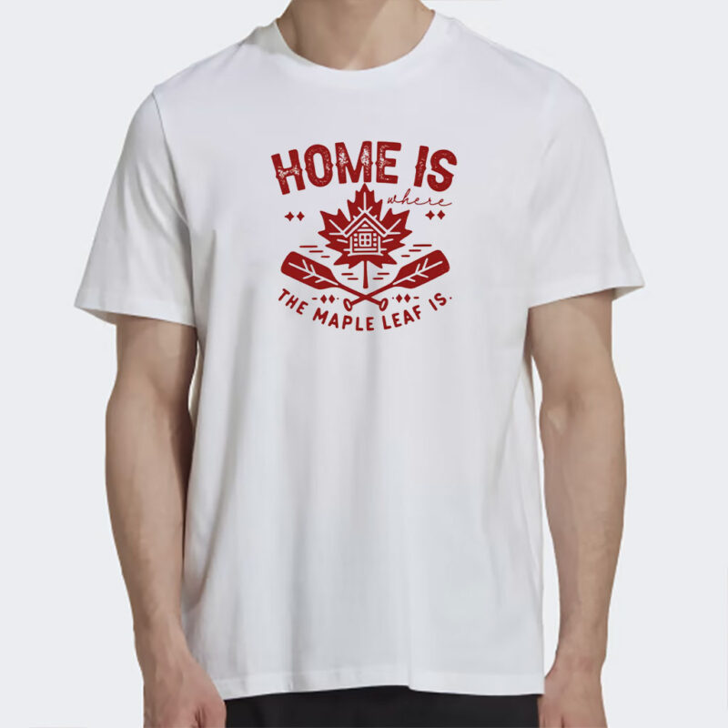 Proud Canadian shirt, oh Canada maple leaf Sublimation vintage distressed slogan Shirt