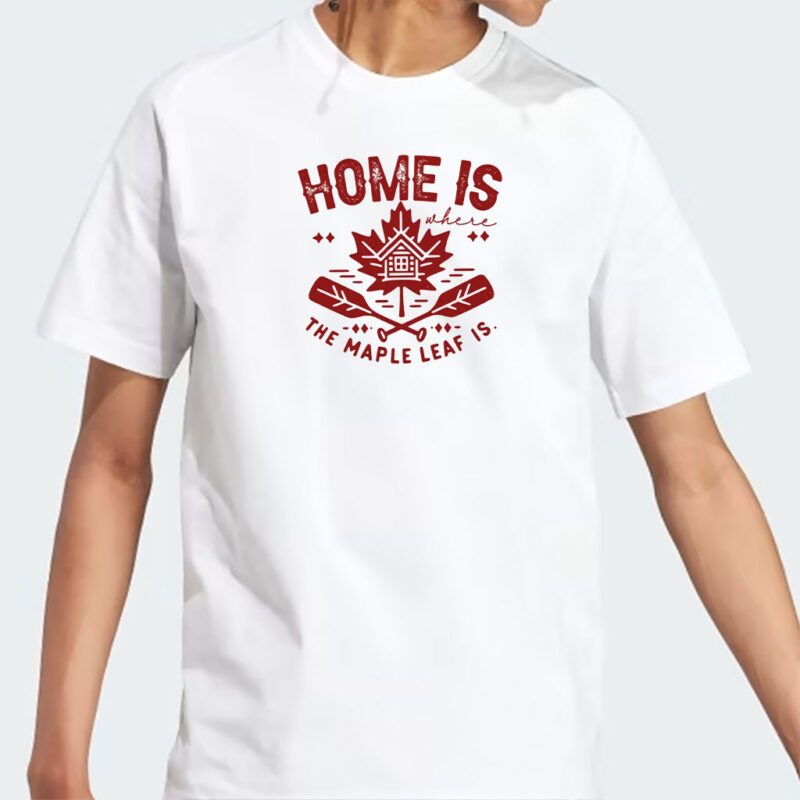Proud Canadian shirt, oh Canada maple leaf Sublimation vintage distressed slogan Shirt