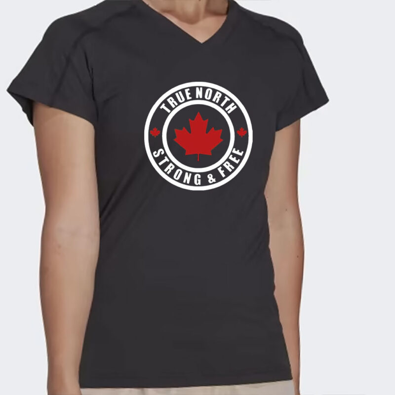 Strong And Free Canadian Shirt, Canadian Flag Shirt