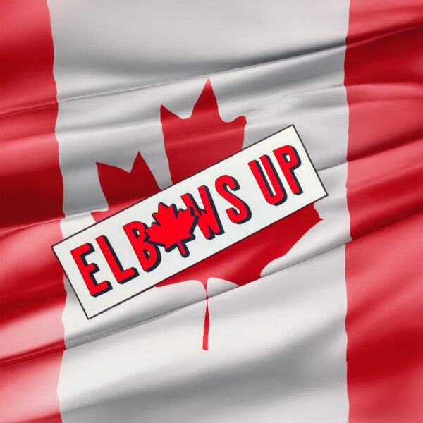 Support Canada, Canadian Elbows Up Sticker