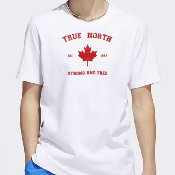 True North Strong And Free Vintage Classic T-Shirt