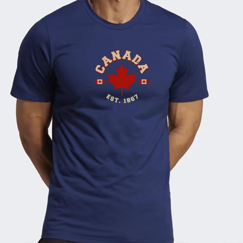 Vintage Canada T-Shirt, Retro Canadian Maple Leaf Shirt, Canada Est 1867 Shirt