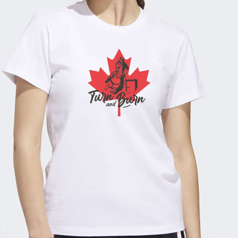 Youth Ladies Barrel Racing Horse T-Shirt