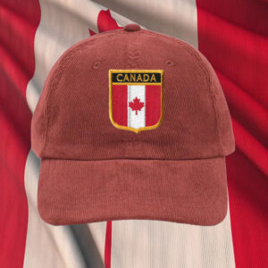 Canada Flag Shield Hat