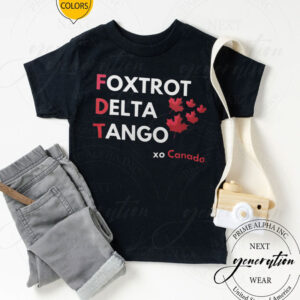 Foxtrot Delta Tango XO Canada 2025 T-Shirt