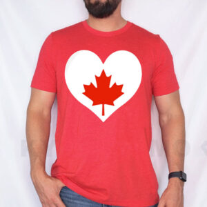 I love Canada maple leaf Canadian flag 2025 T-Shirt