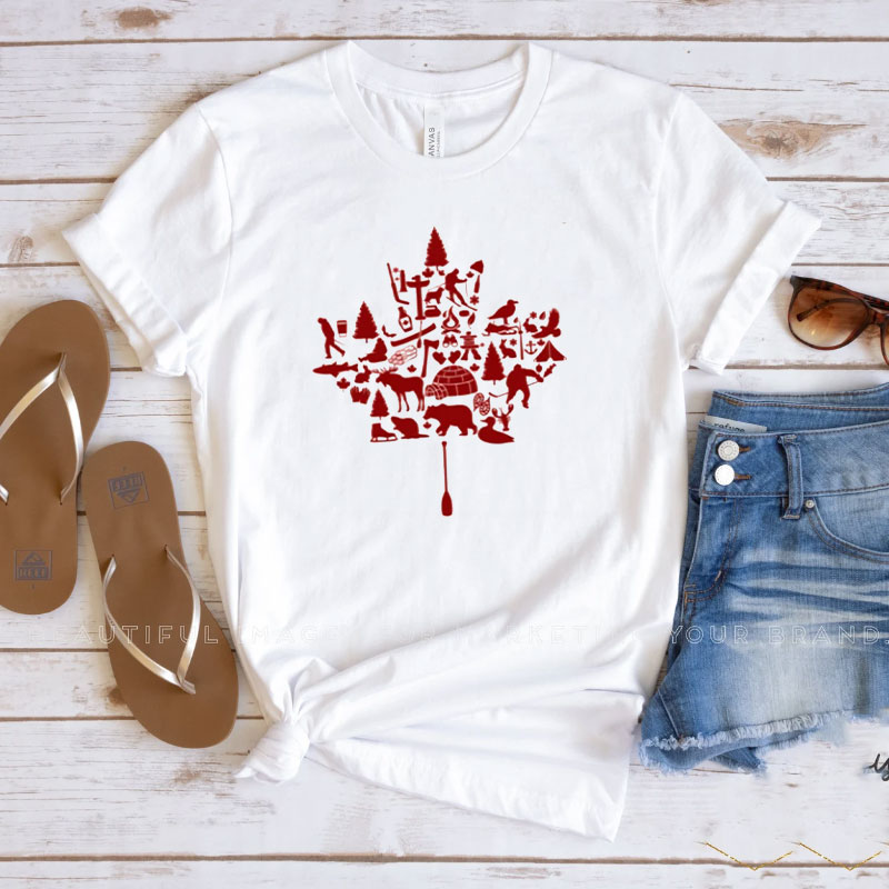 Official Canada Maple Leaf, Canada T-shirt