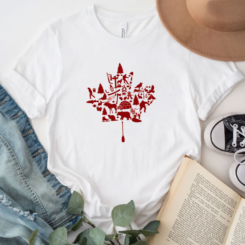 Official Canada Maple Leaf, Canada T-shirt