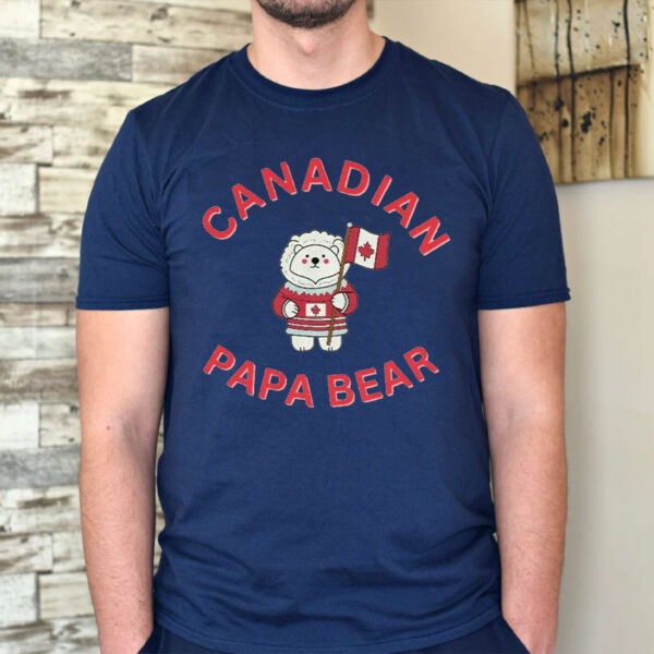 Canadian Papa Bear 2025 T-Shirt