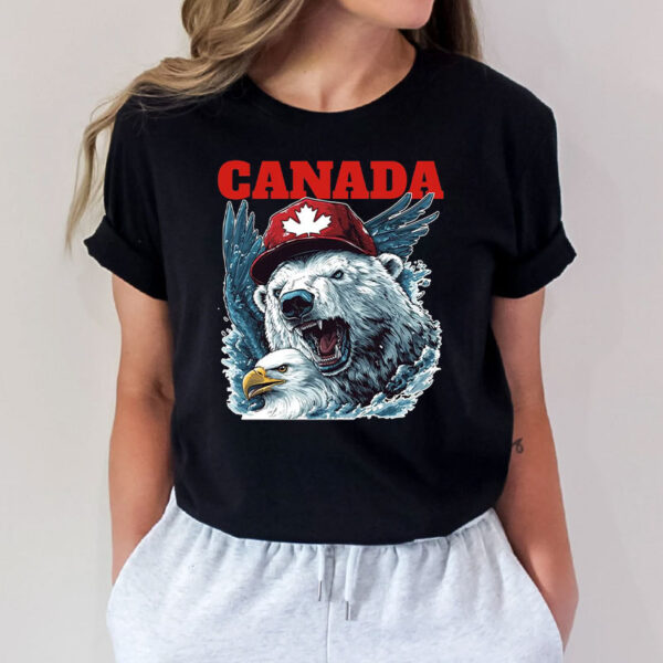 Polar Bear Canada, Canadians Protest Against America T-Shirt